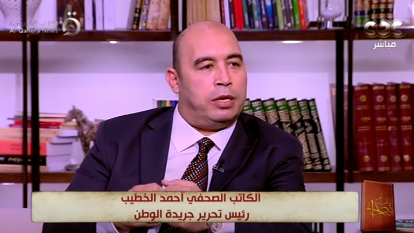 الكاتب الصحفي أحمد الخطيب - رئيس تحرير جريدة الوطن