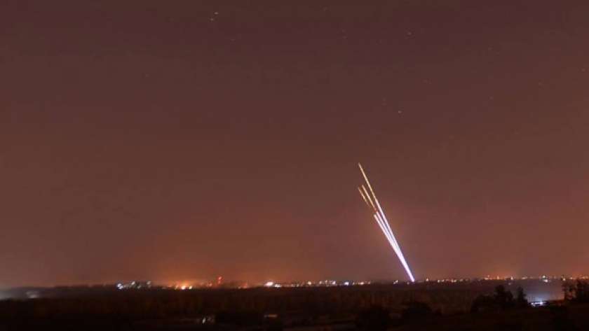 إطلاق قذائف صاروخية من قطاع غزة على جنوبي إسرائيل