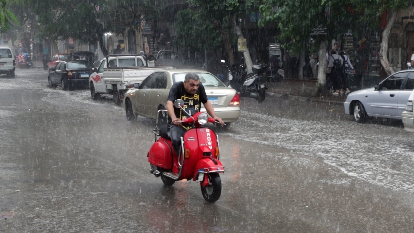 حالة الطقس اليوم في مصر أمطار وانخفاض في درجات الحرارة