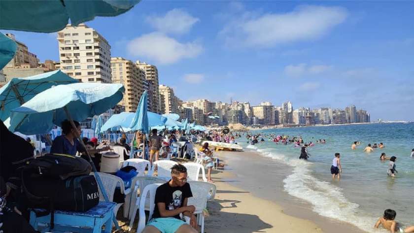شاطئ في الإسكندرية