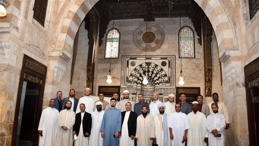 زيارة وزارة الشئون الدينية والأوقاف بدولة الجزائر للجامع الأزهر