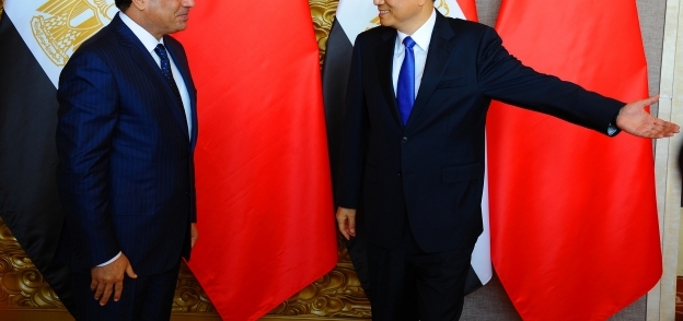 عبدالفتاح السيسي ورئيس وزراء الصين