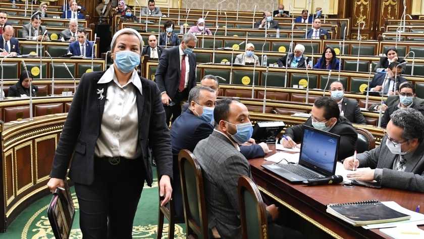 وزيرة البيئة أمام مجلس النواب