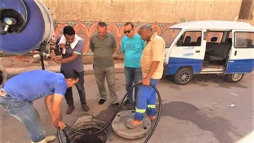 تطهير الصرف الصحي في الإسكندرية