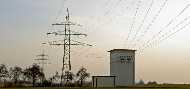 صورة  لاحد أبراج الكهرباء