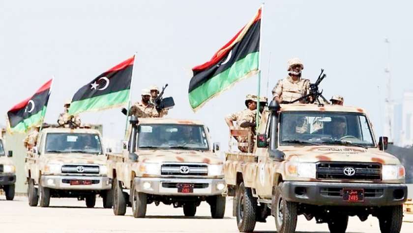 عناصر من الجيش الوطني الليبي