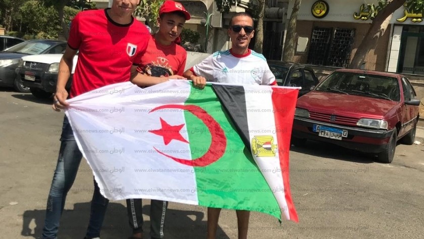 مشجعو الجزائر