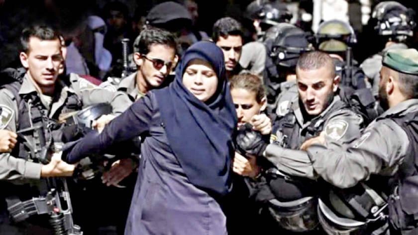 اعتقال فلسطينين