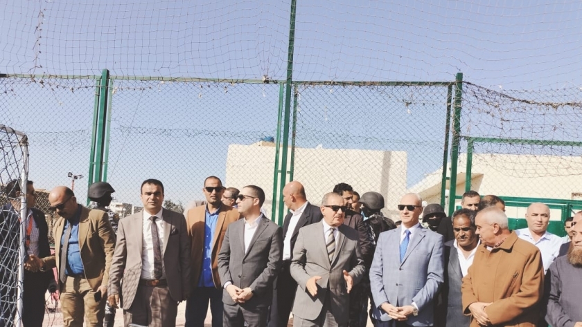 افتتاح ملعب خماسي في كفر الشيخ