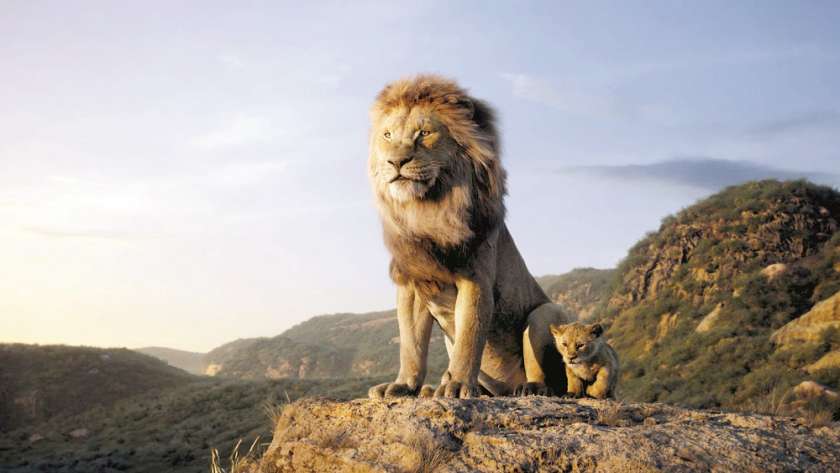 مشهد من فيلم «The Lion King»