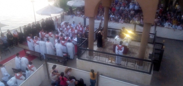 بالصور| كنيسة العذراء بالمعادي تحتفل بعيد دخول المسيح لمصر