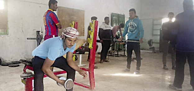 أحد شباب الشيخ زويد أثناء التدريب