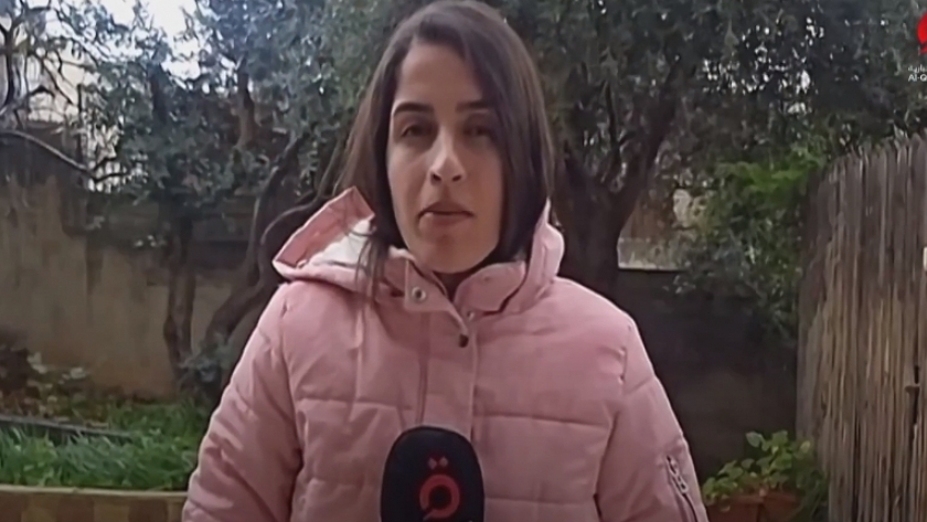 دانا أبو شمسية مراسلة قناة القاهرة الإخبارية في رام الله