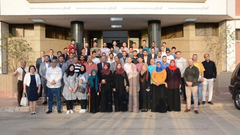 جامعة أسيوط تنظم حفل إستقبال للطلاب العرب ضمن برنامج التدريب الصيفي