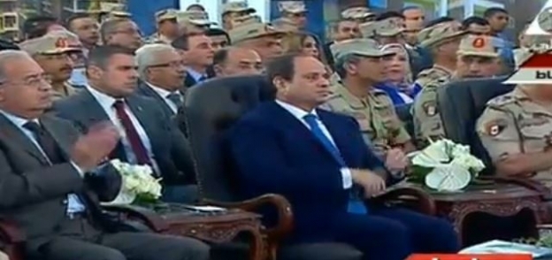 الرئيس عبدالفتاح السيسي في دمياط