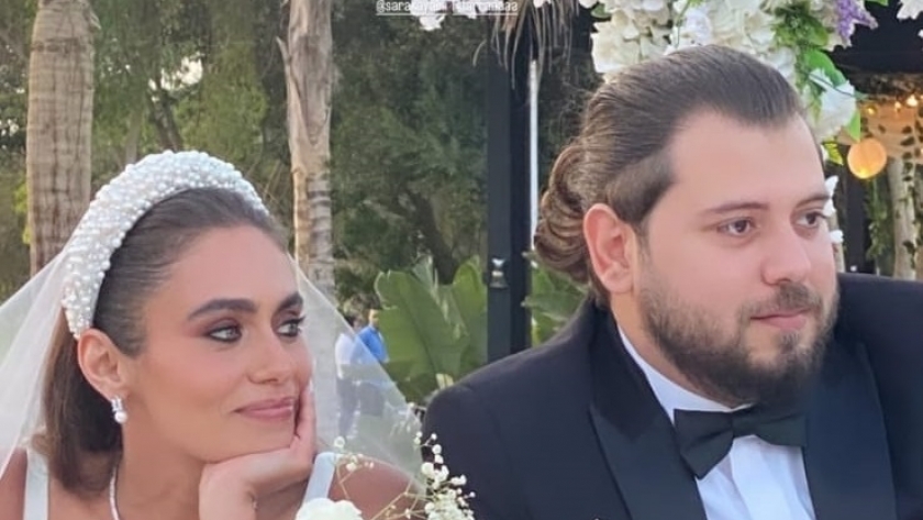 محمد الفرا وزوجته سارة كيالي