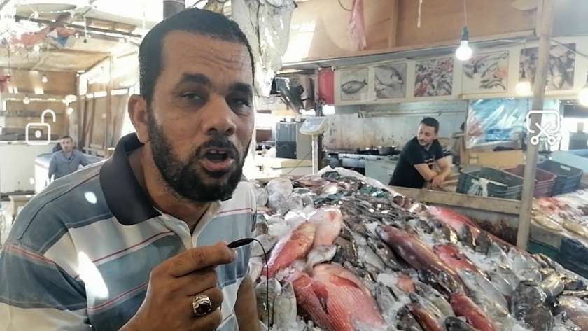 وائل جمال الدين احد مسؤلي حلقة السمك بالغردقة
