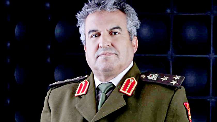 العميد خالد المحجوب، مدير إدارة التوجيه المعنى بالجيش الوطني الليبي