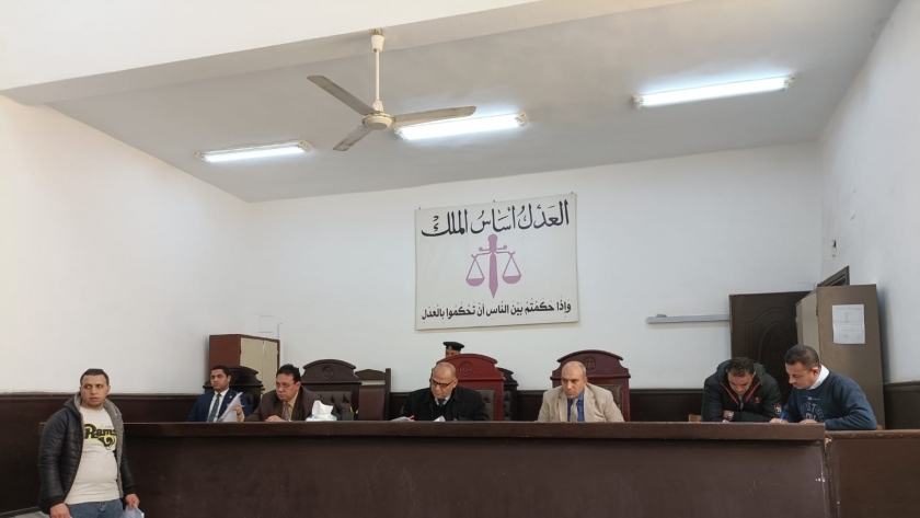 محكمة جنايات الفيوم برئاسة المستشار إيهاب جمال عبد الحكيم