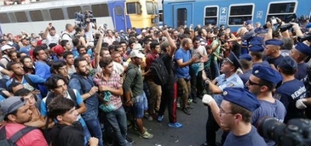 احتجاجات المهاجرين في المجر