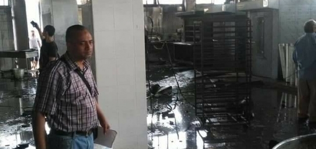 الحماية المدنية تسيطر علي حريق مصنع حلويات شرق الإسكندرية