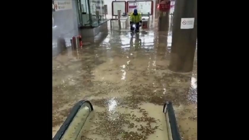 فيضانات مدريد