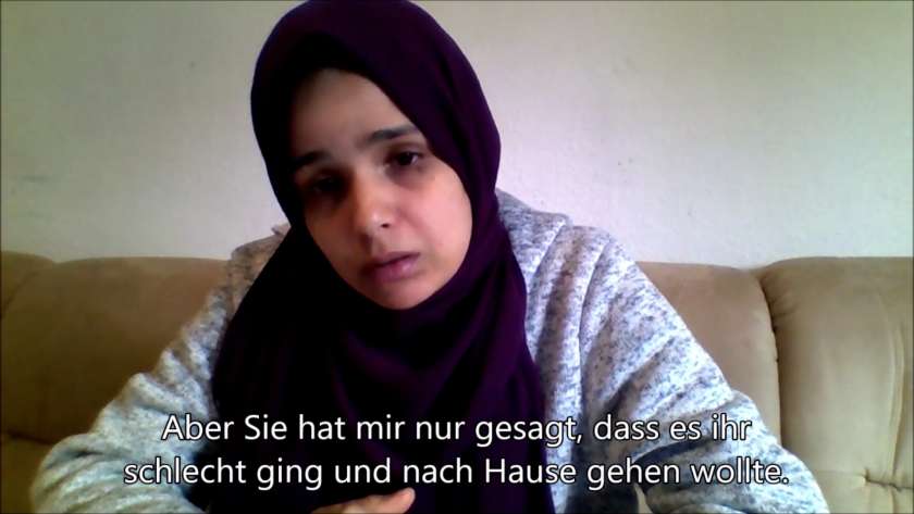 والدة الطفلة المصرية المغتصبة في ألمانيا