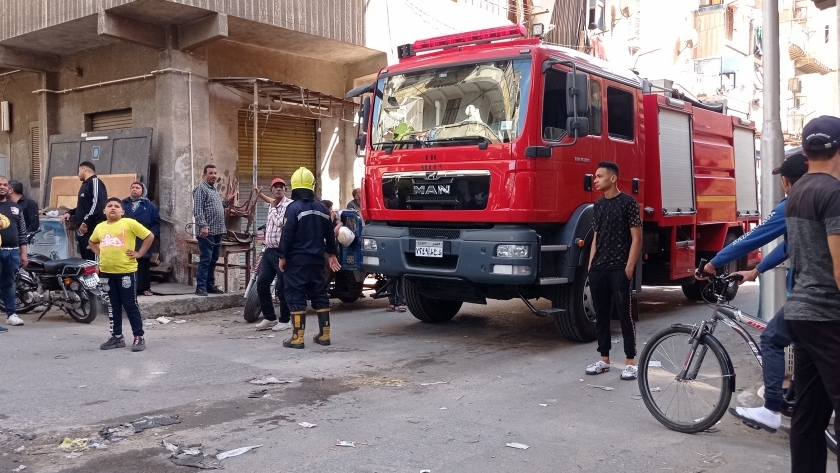 حريق في شقة سكنية ببورسعيد
