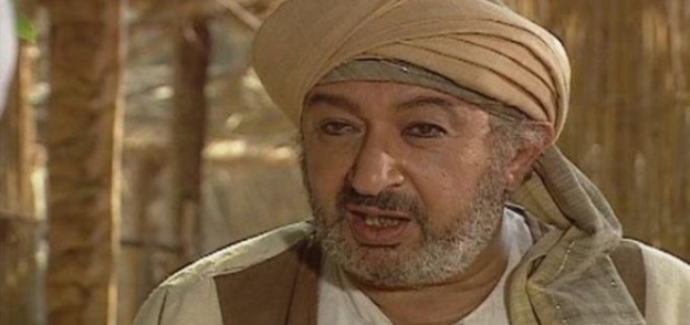 نور الشريف في مشهد من مسلسل عمر بن العاص
