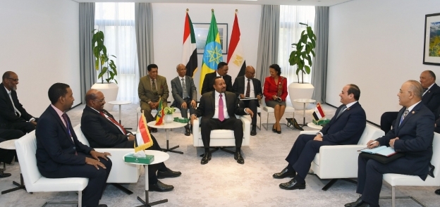 القمة الثلاثية بين مصر واثيوبيا والسودان