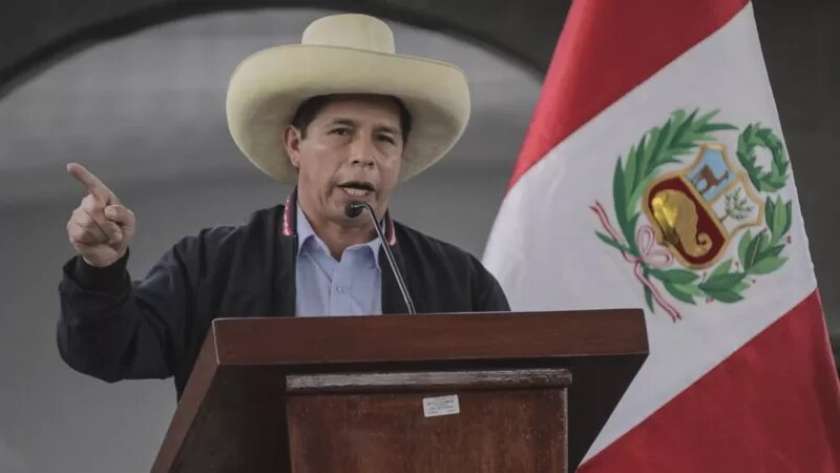 رئيس بيرو بيدرو كاستيلو