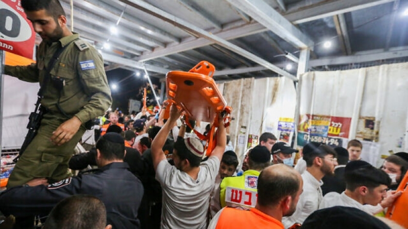 حادث التدافع في إسرائيل ومقتل 44 من طائفة تولدوت أهارون