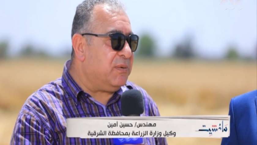 المهندس حسين أمين وكيل وزارة الزراعة بالشرقية