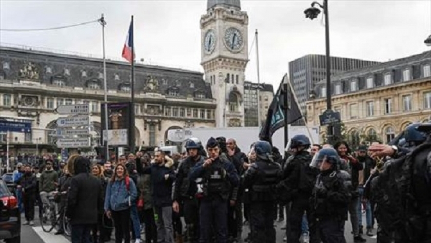 مظاهرات سابقة فى فرنسا