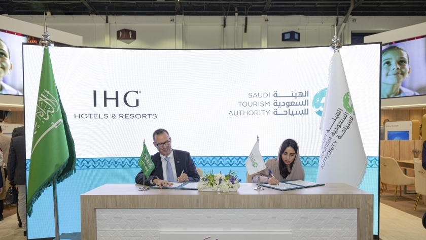 مجموعة فنادق ومنتجعات IHG  توقع مذكرة تفاهم مع الهيئة السعودية للسياحة لتسريع وتيرة نمو قطاع السياحة في المملكة