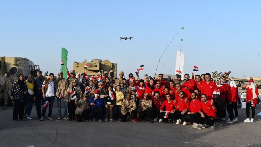 المنطقة الشمالية العسكرية تنظم احتفالية لأطفال مصر من ذوى الهمم.. صور