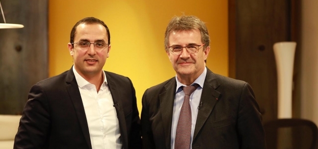 فليب براساك مع الإعلامي إسماعيل حماد