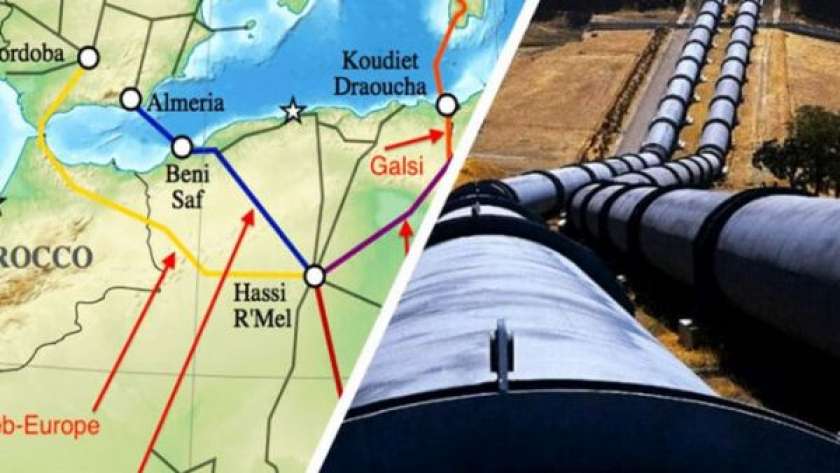 خط أنابيب ميدغاز الجزائري إلى أوروبا
