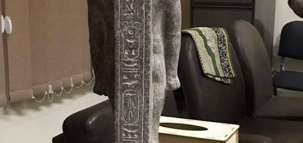 تمثال أثري مضبوط