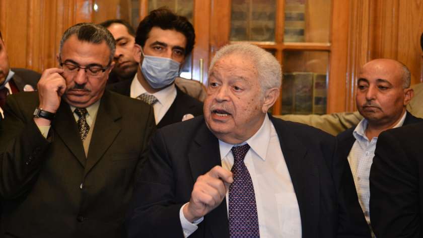 نقيب المحامين رجائي عطية ورئيس اتحاد المحامين العرب