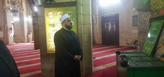 وكيل أوقاف الإسكندرية يزور مسجد ابي العباس بعد توليه المنصب