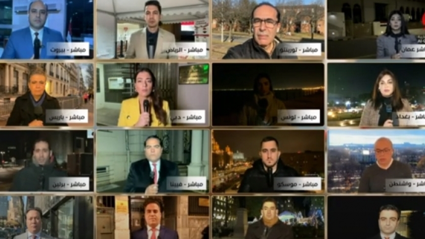 مراسلين قطاع القنوات الإخبارية