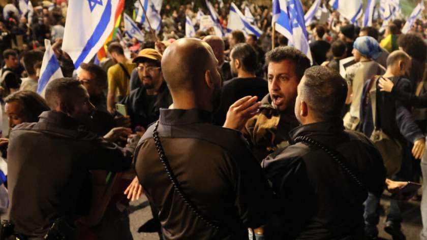 تظاهرات سابقة في تل أبيب