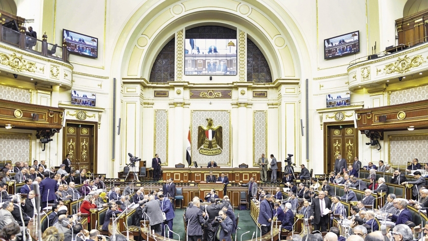 مجلس النواب فى جلسة عامة برئاسة «عبدالعال»