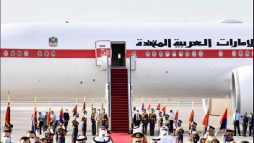 الرئيس عبدالفتاح السيسي وولي عهد أبو ظبي