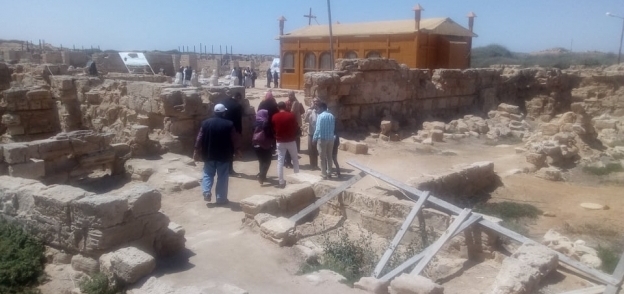 في اليوم العالمي التراث.. آثار الإسكندرية تستعرض تطورات منطقة أثر أبو مينا بالكينج ماريوط