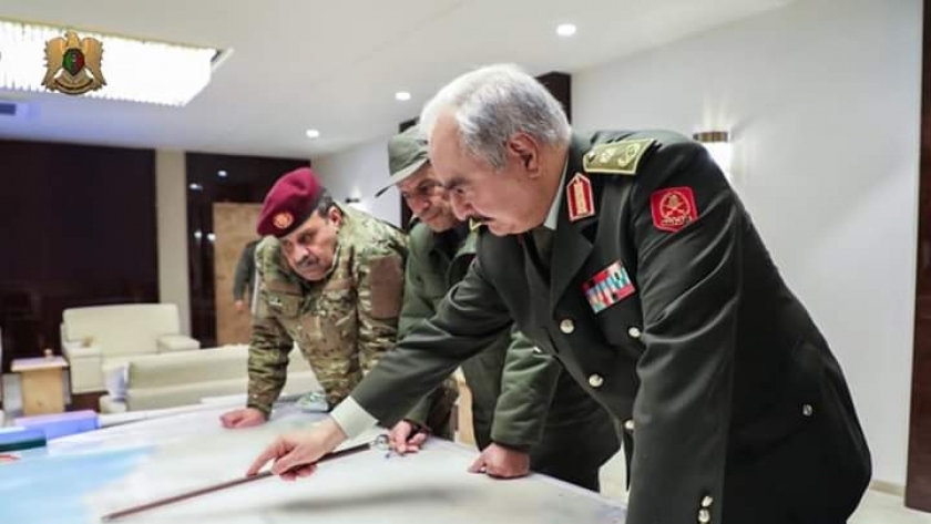 القائد العام للجيش الوطني الليبي خليفة حفتر