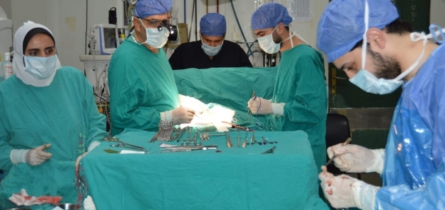 العملية الجراحية بجامعة المنصورة