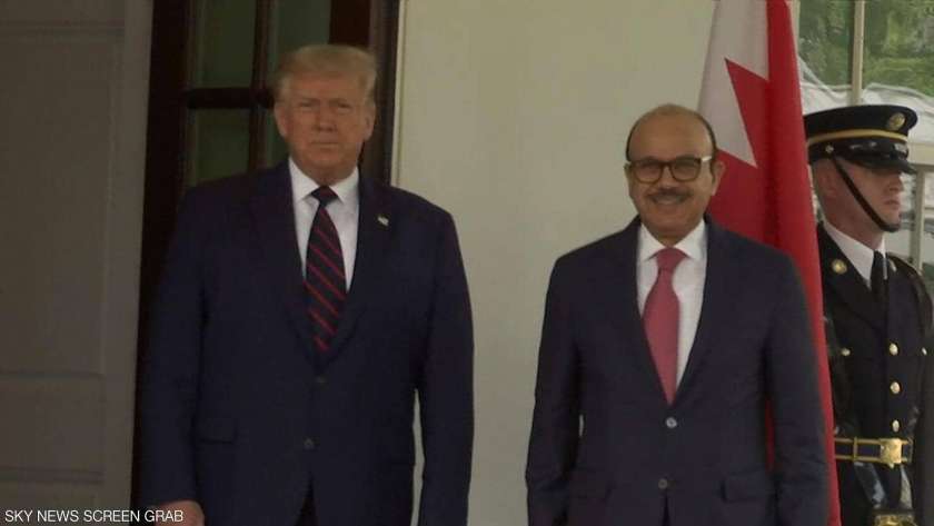 ترامب ووزير خارجية البحرين