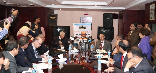 اجتماع سابق للهيئة الوطنية للإعلام بوكالة أنباء الشرق الأوسط